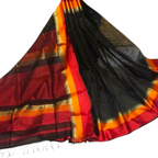 Maheshwari Silk by Cotton Saree – Malti Border | Miran Handloom Authentic Weave