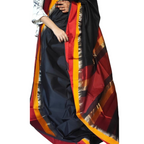 Maheshwari Silk by Cotton Saree – Malti Border | Miran Handloom Authentic Weave